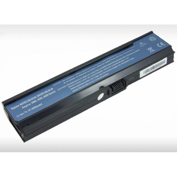 Replacement Acer TravelMate 2480 3260 LC.BTP00.001 CGR-B/6H5 3UR18650Y-2-QC261 Battery 
