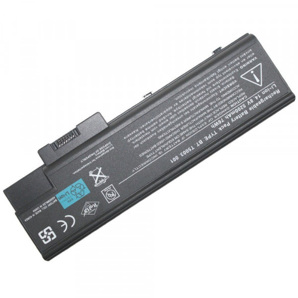 Acer 14.8V 5200mAh TravelMate 4504LMi Battery 