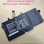 B31N1402 48WH Genuine Battery For ASUS N591LB Q551 Q551LN 0B200-01050000 