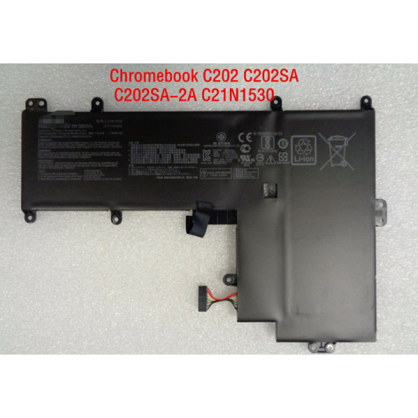 Asus Chromebook C202 C202SA C202SA-2A C21N1530 38Wh 7.6V Battery