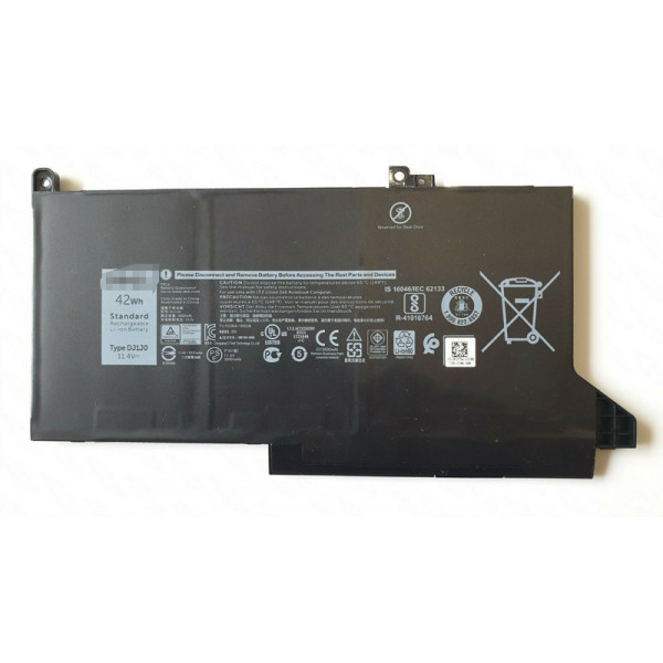 DJ1J0 42Wh Battery for Dell Latitude 12 7000 E7280 E7380 E7480