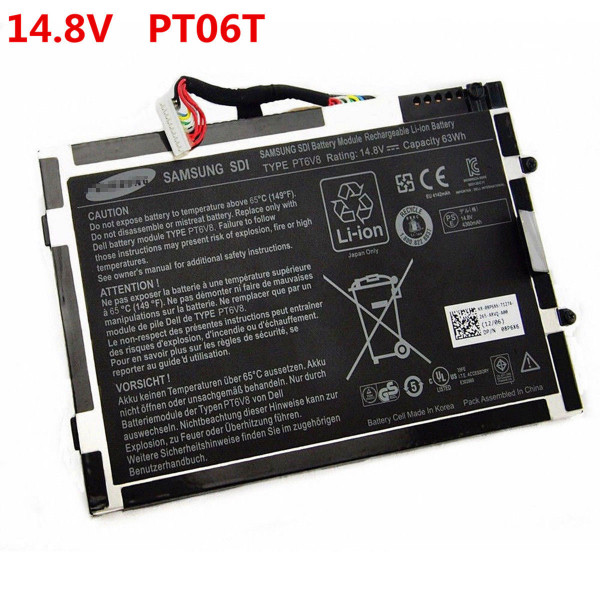 Dell 14.8V 63Wh Alienware M14x R1 Battery 