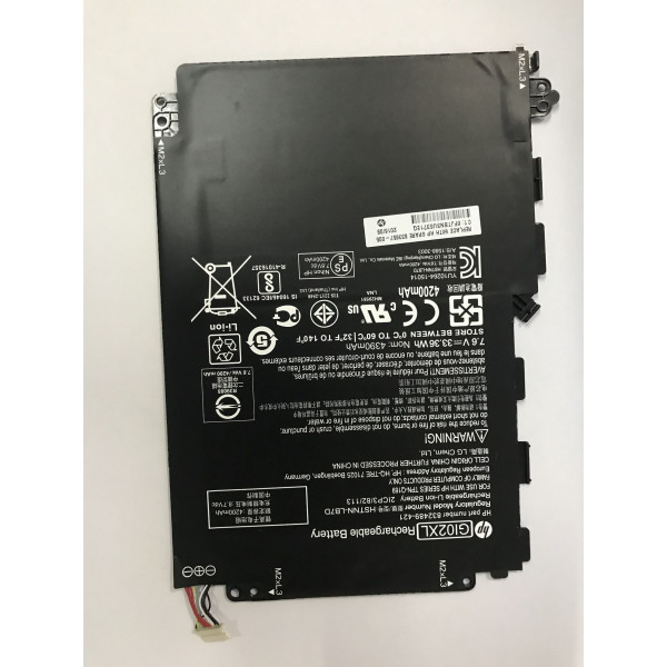 Hp 7.6V 33.36Wh GI02XL Battery 