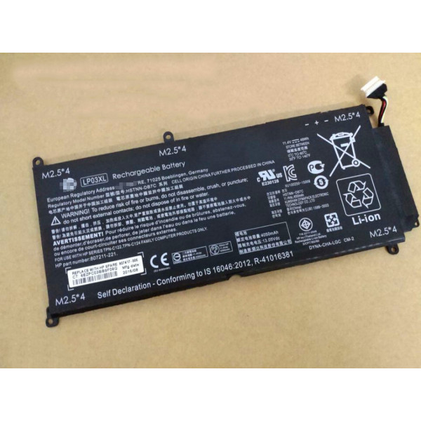 Hp 11.4V 48Wh Envy 15-ae017TX Battery 