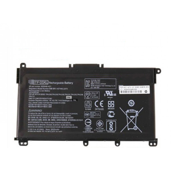 Hp 41.9Wh 11.55V 920070-855 Battery 