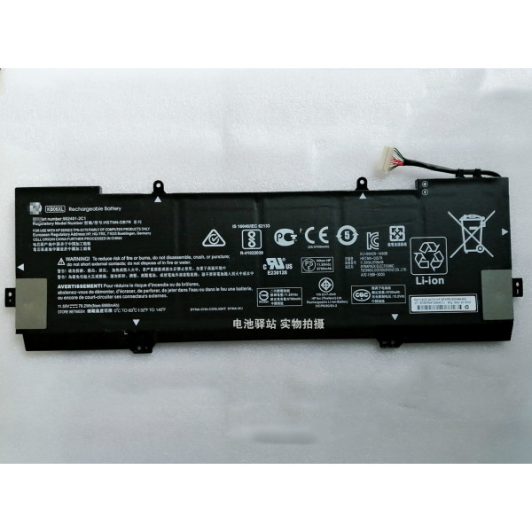 Hp 11.55V 79.2Wh Spectre x360 15-bl075nr Battery 