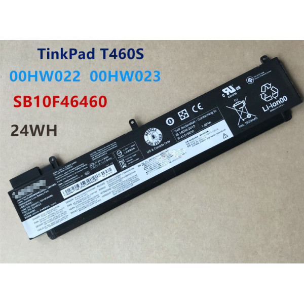 Lenovo 00HW022 00HW023 SB10F46460 ThinkPad T460S laptop battery