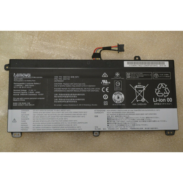 00NY639 45N1742 45N1741 Battery For Lenovo ThinkPad T550 T550s W550 laptop
