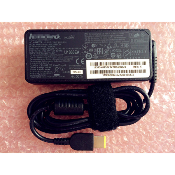 Lenovo 65W 3.25V 20V ADLX65NDC3 AC Adapter 